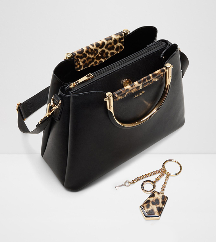 CLOENA Textured Satchel Bag