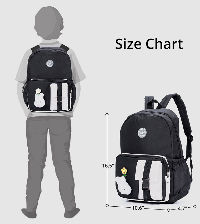 Vogue School Bag With Bento Lunch Box