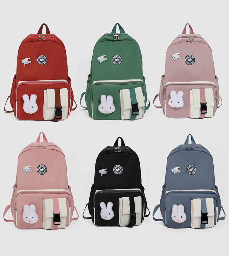 Vogue School Bag With Bento Lunch Box