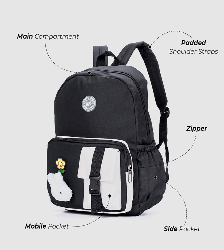 Vogue School Bag With Bento Lunch Box