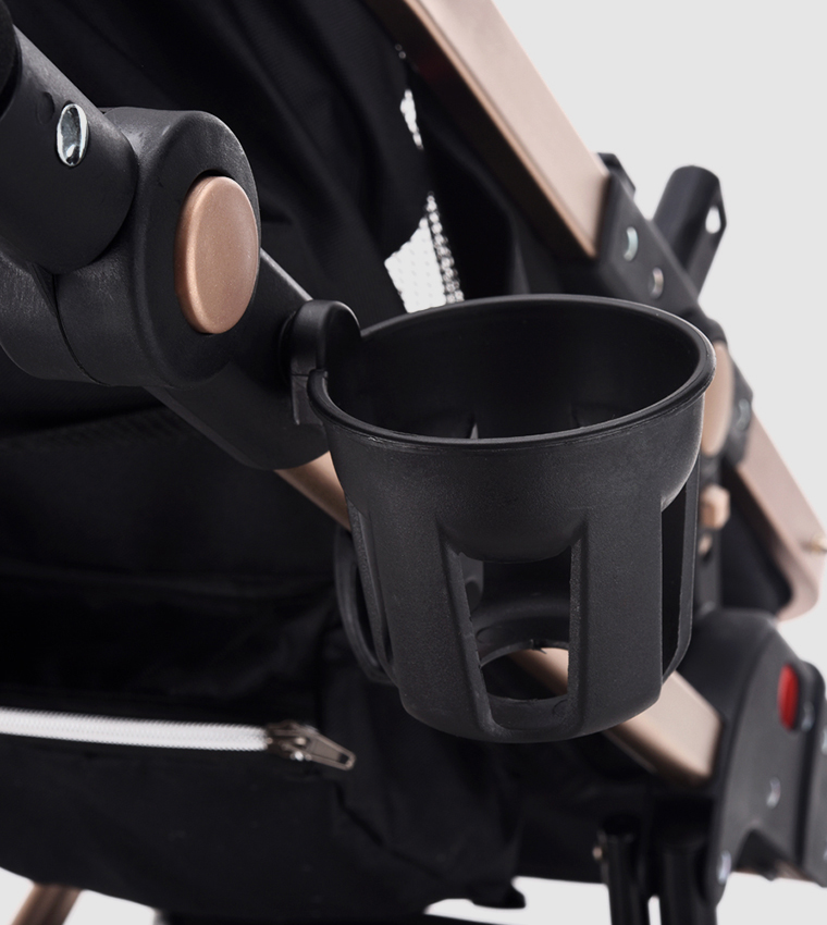 3 In 1 Pram Stroller with Fashion Diaper Tote Bag