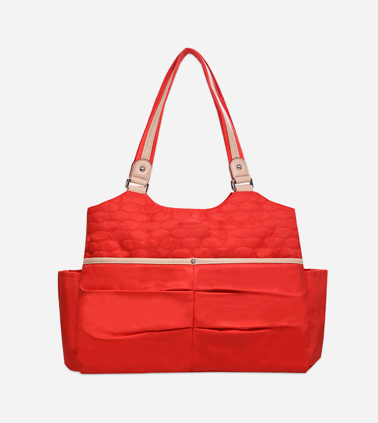 3 In 1 Pram Stroller with Fashion Diaper Tote Bag