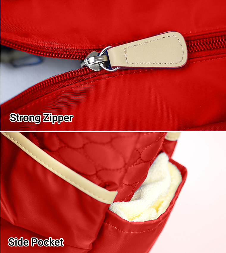 3 In 1 Pram Stroller with Fashion Diaper Tote Bag