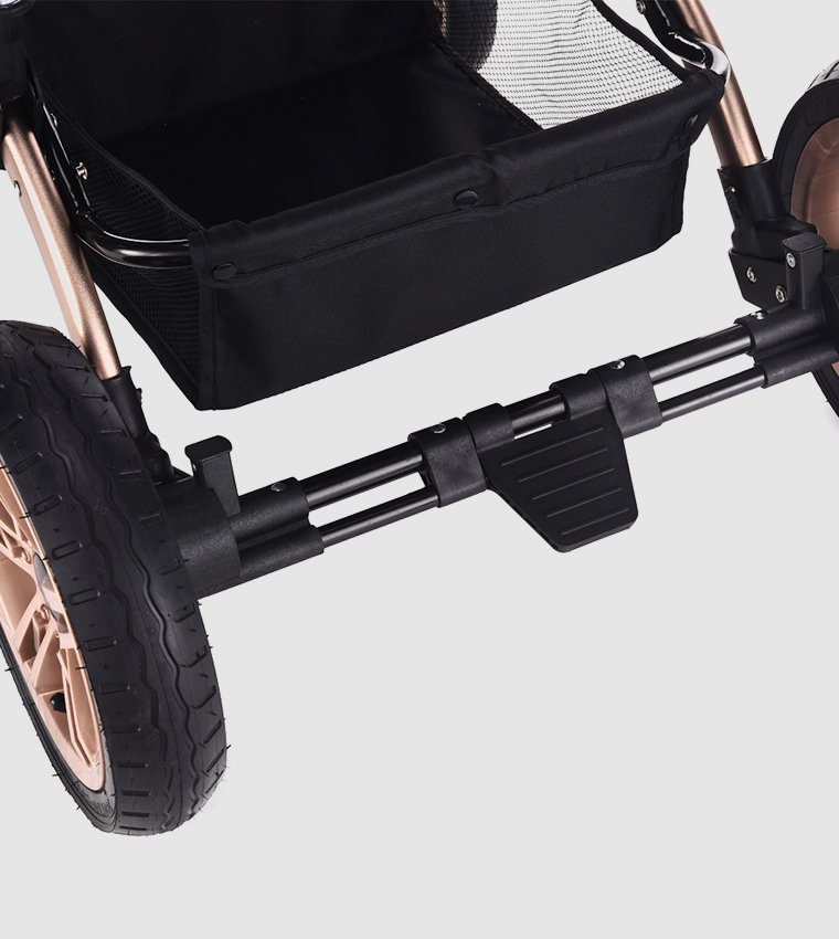 3 In 1 Pram Stroller with Fashion Diaper Tote Bag