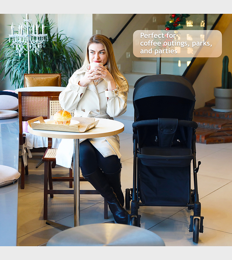 Stroller with Rocker and Diaper Tote Bag Set