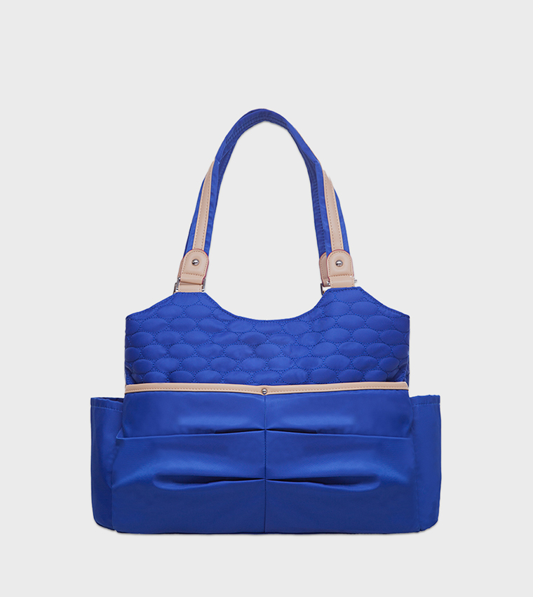 Stroller with Rocker and Diaper Tote Bag Set