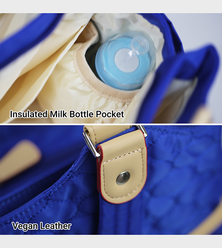 Stroller with Rocker and Diaper Tote Bag Set