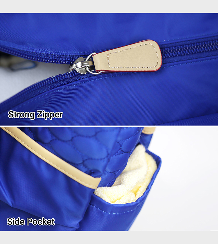 Stroller with Rocker and Diaper Tote Bag Set