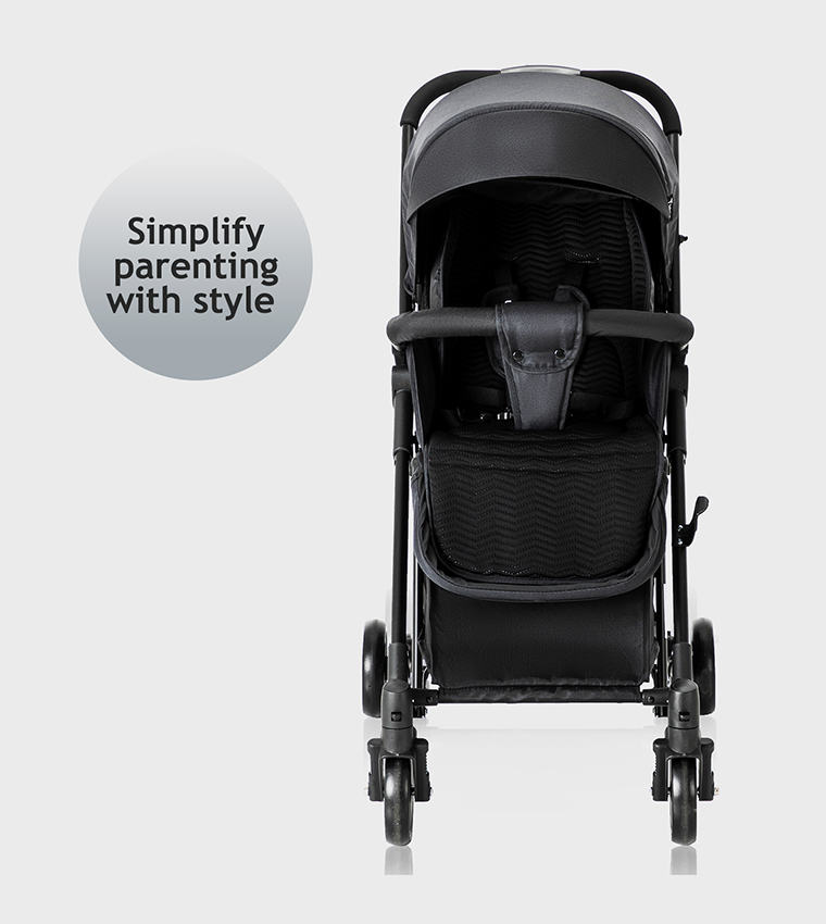 Stroller with Rocker and Diaper Tote Bag Set