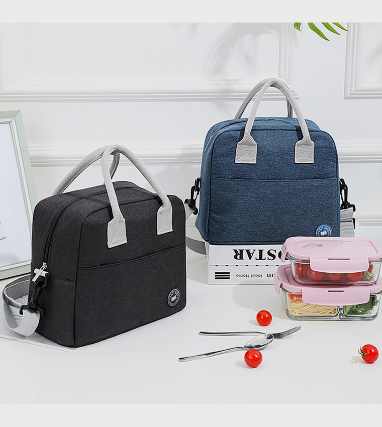 TREX Themed 6 & 4 Convertible Bento Lunch Box Set with Bag