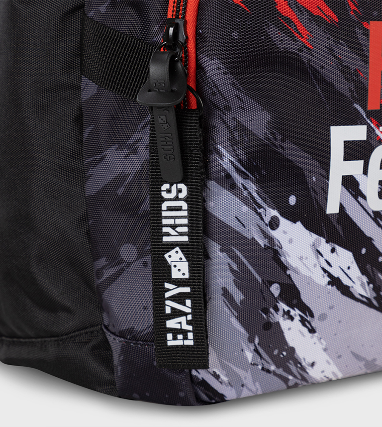 20" 4 Wheel Trolley School Bag - Fast & Fearless