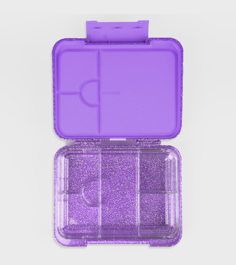 Shimmer 6 & 4 Convertible Bento Lunch Box Set with Bag