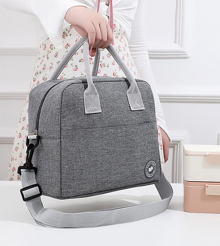 6 & 4 Convertible Bento Lunch Box and Lunch Bag Set - T-Rex