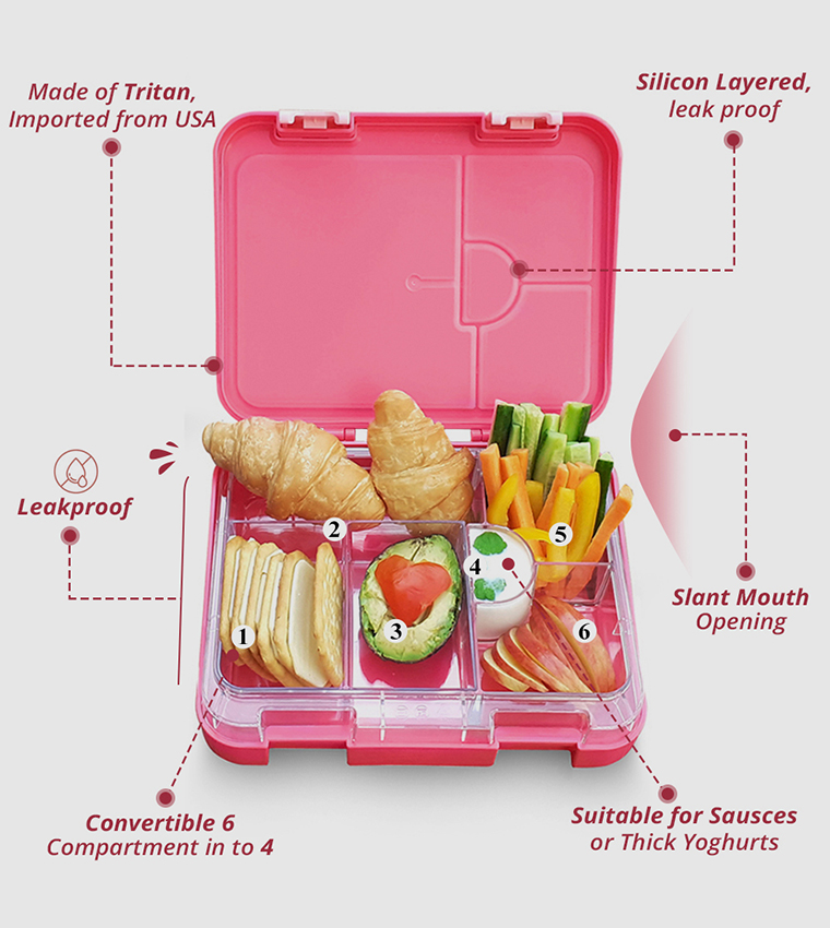 Unicorn Bento Lunch Box with Lunch Bag