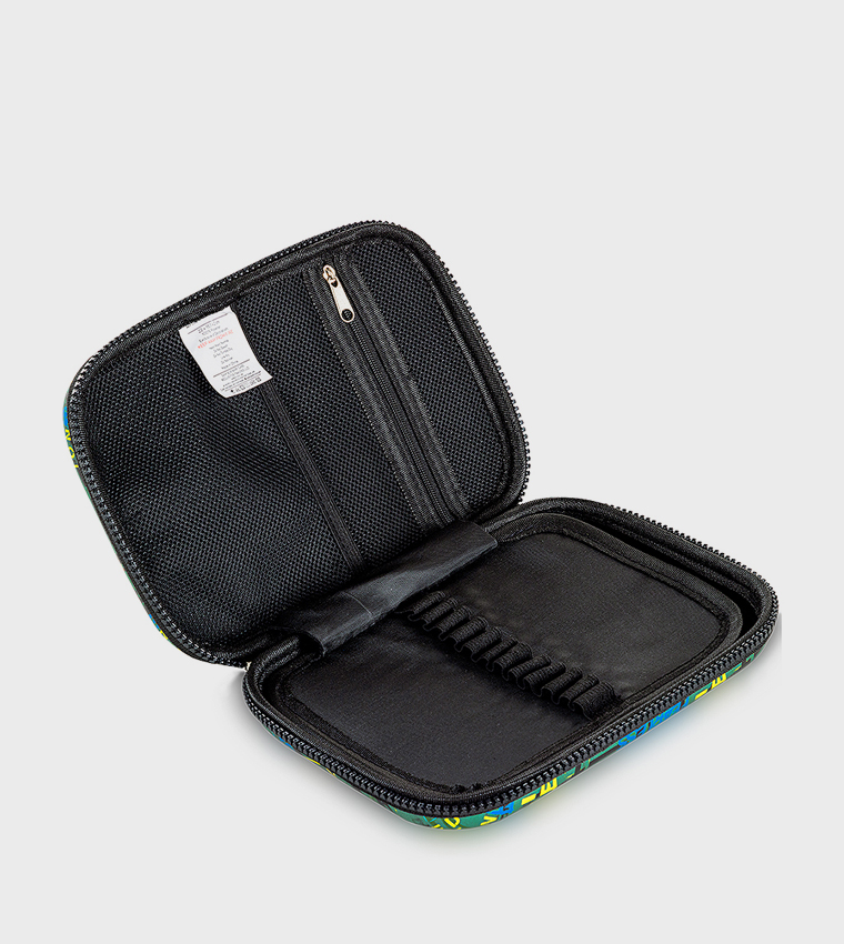 حقيبة مدرسية بطبعة ديناصور مقاس 16 إنش مع مقلمة