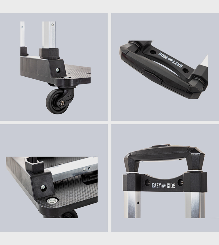 4-Piece Printed 18" 4 Wheel Trolley Backpack Set - Car Racing