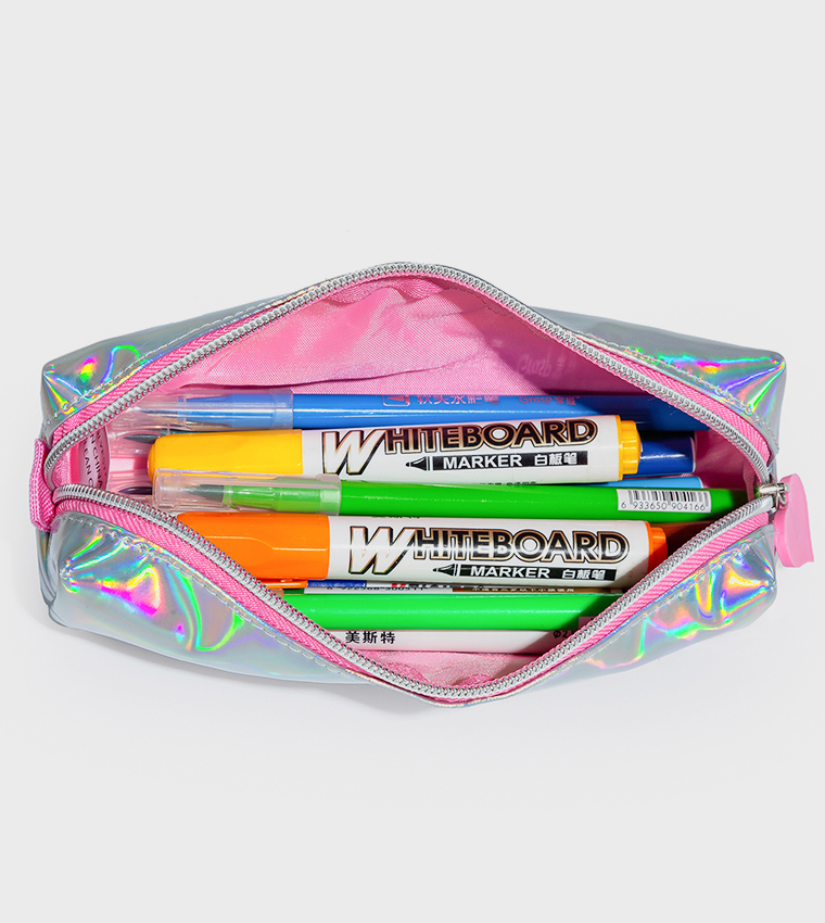 4-Piece Girl Power Themed 18" School Backpack Set