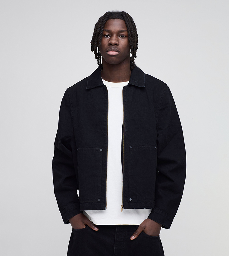 Carpenter Denim Harrington Jacket