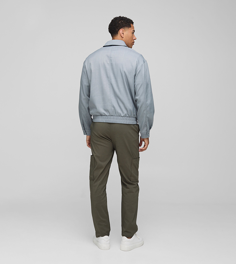 Straight Fit Technical Stretch Cargo Trousers