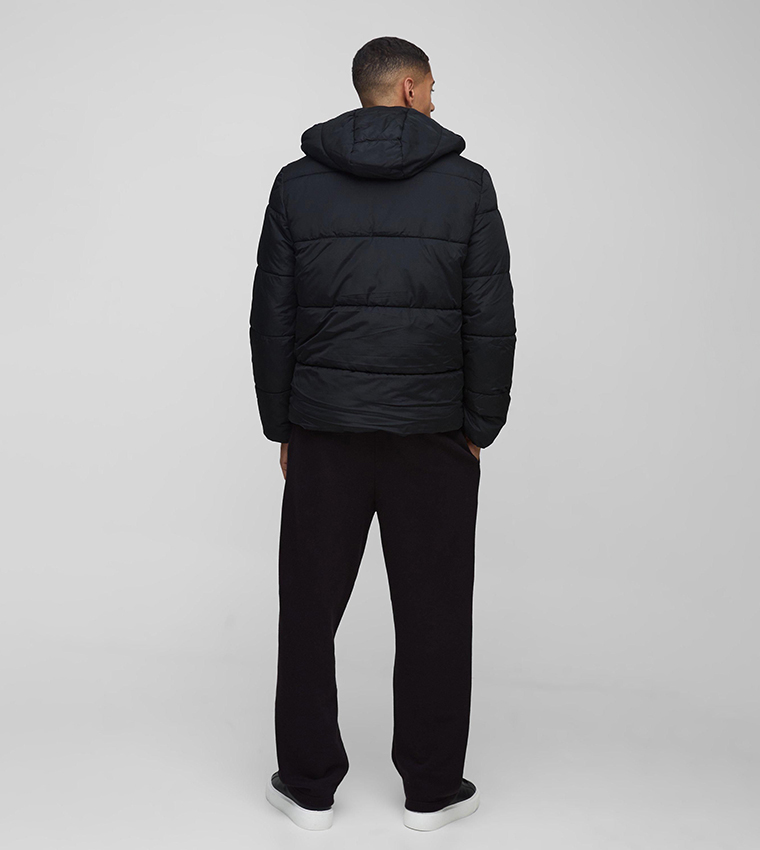 Hooded Matte Puffer Jacket