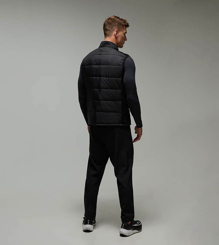 Solid Quilted Gilet