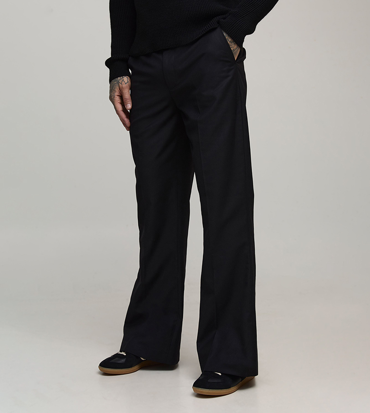 Tall Tailored Flared Trousers