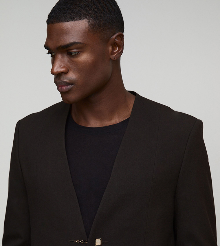boohooMAN  Blazers - Brown Blazers