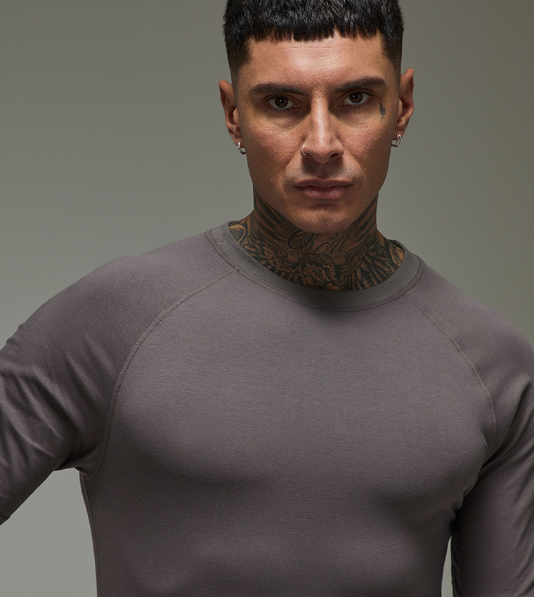 Tall Gym Muscle Fit Active T-Shirt