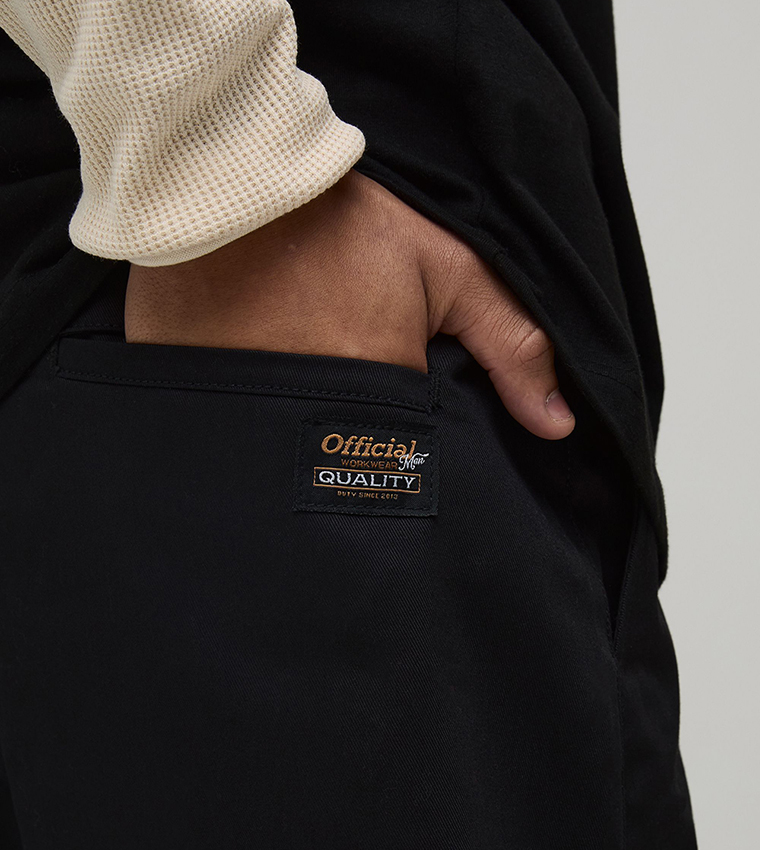 Pleat Detail Relaxed Fit Trousers