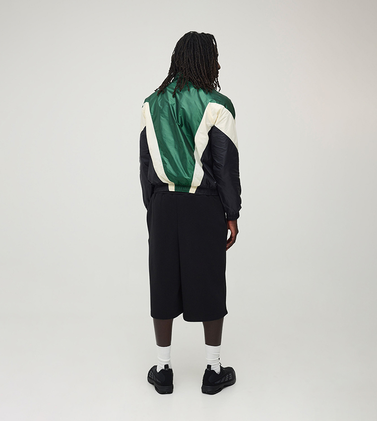 جاكيت رياضي أوفرسايز بلونين