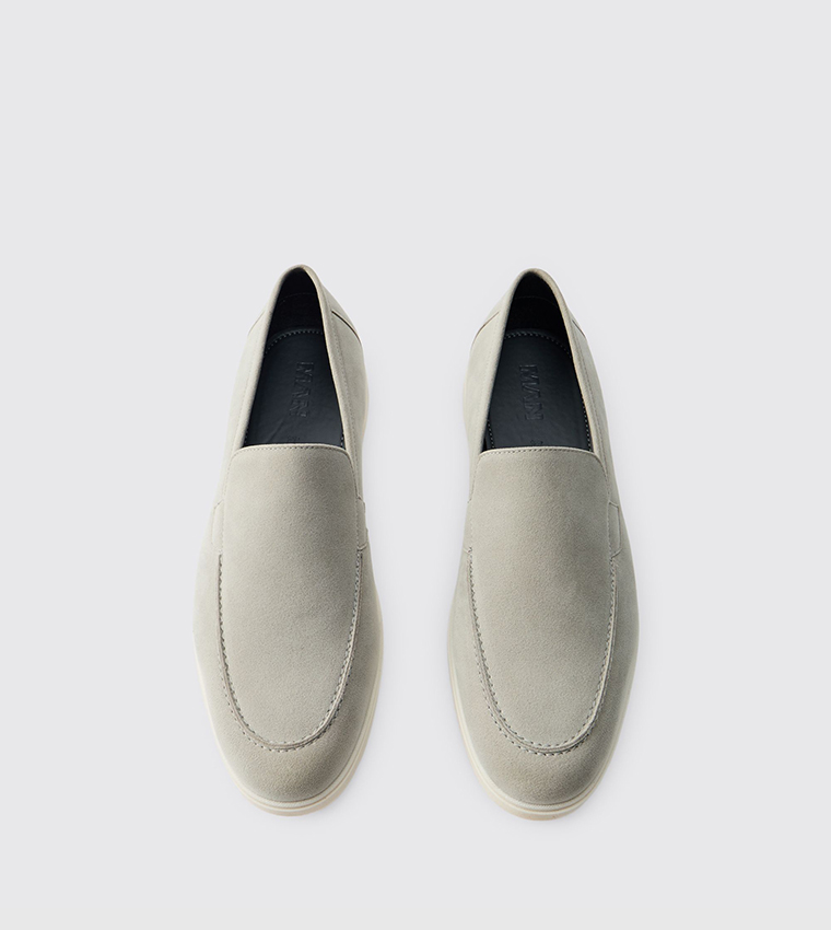 Faux Suede Loafers