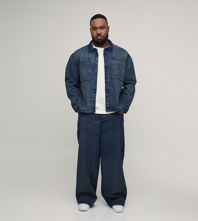 Extreme Washed Super Baggy Fit Jeans