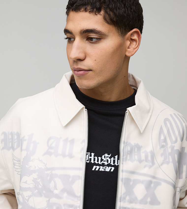 جاكيت بوكسي بطبعة 