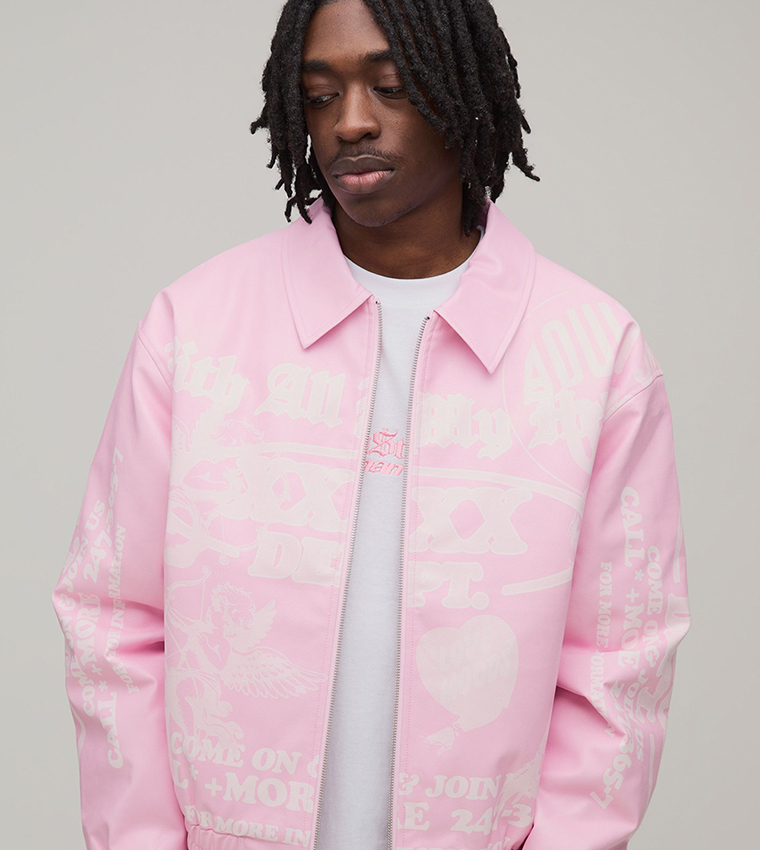 جاكيت بوكسي بطبعة 