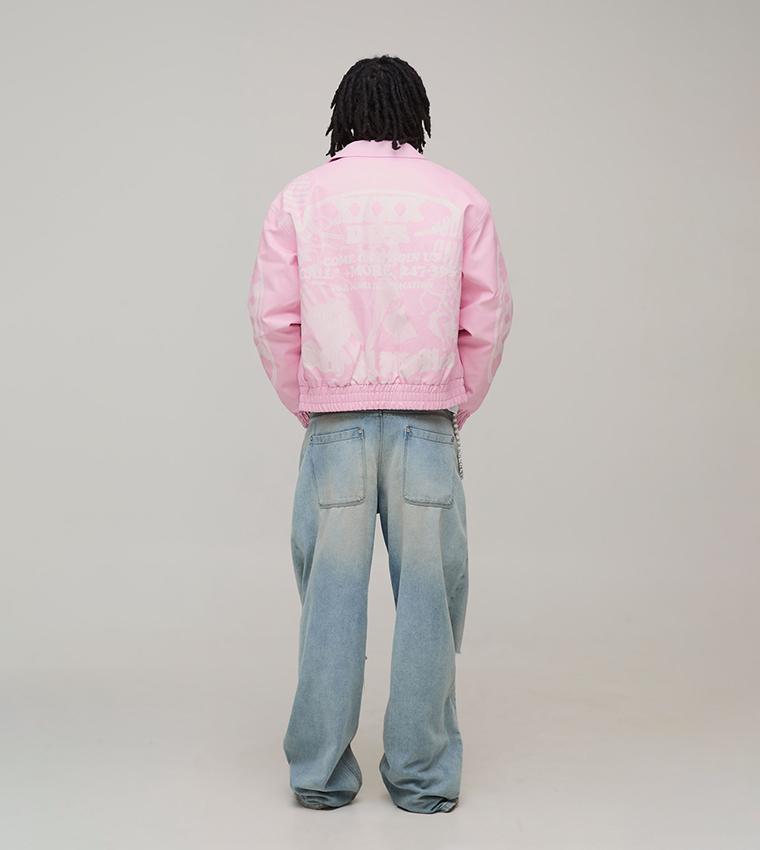 جاكيت بوكسي بطبعة 