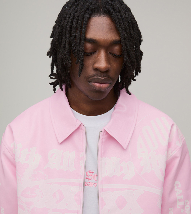 جاكيت بوكسي بطبعة 