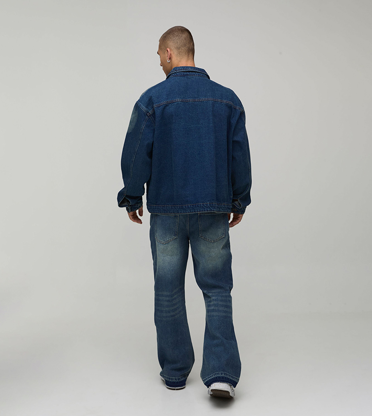 boohooMAN  Denim Jackets - Blue Denim Jackets