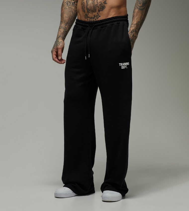 Plus & Tall Wide Leg Loopback Sweatpants