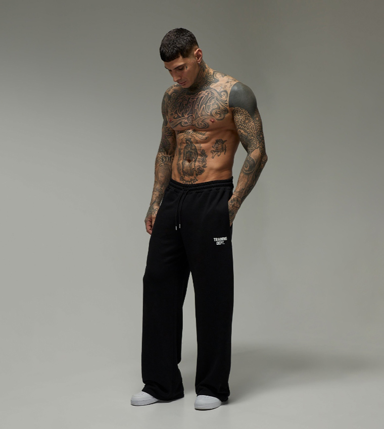 Plus & Tall Wide Leg Loopback Sweatpants