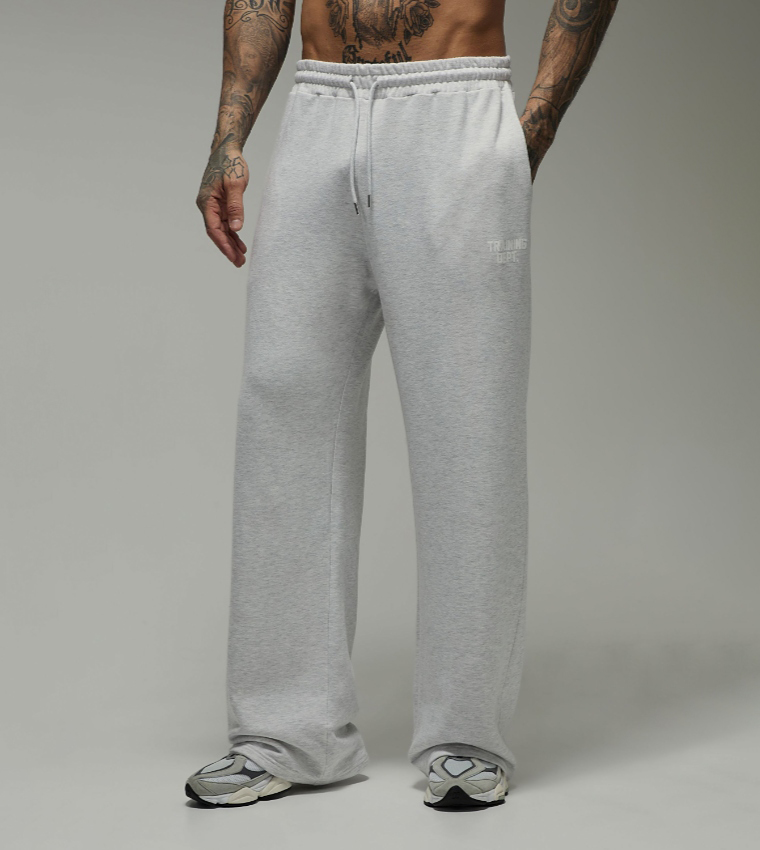 Plus & Tall Wide Leg Loopback Sweatpants
