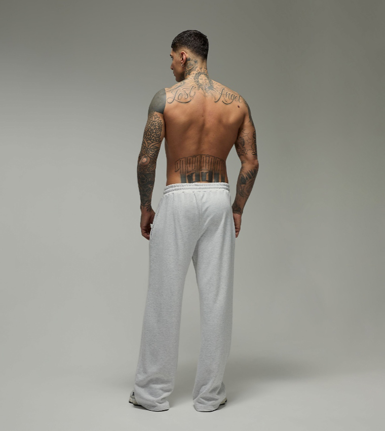 Plus & Tall Wide Leg Loopback Sweatpants