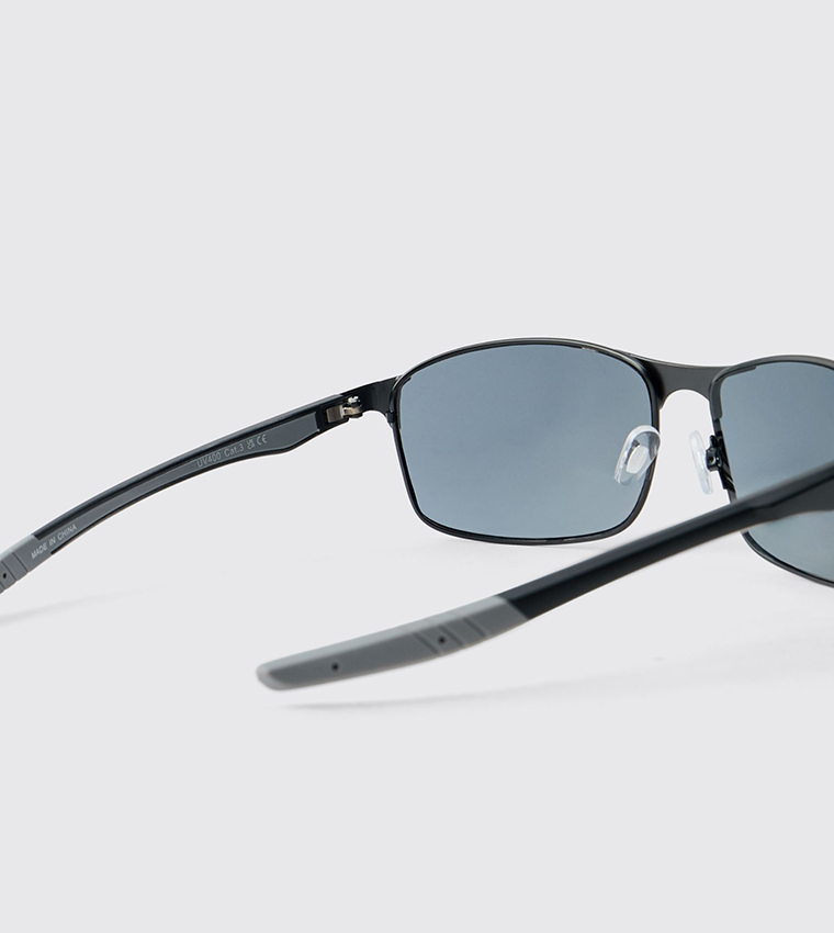 Metal Rim Racer Sunglasses