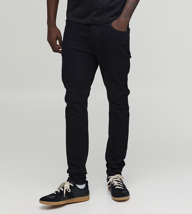 Washed Mid Rise Skinny Fit Jeans