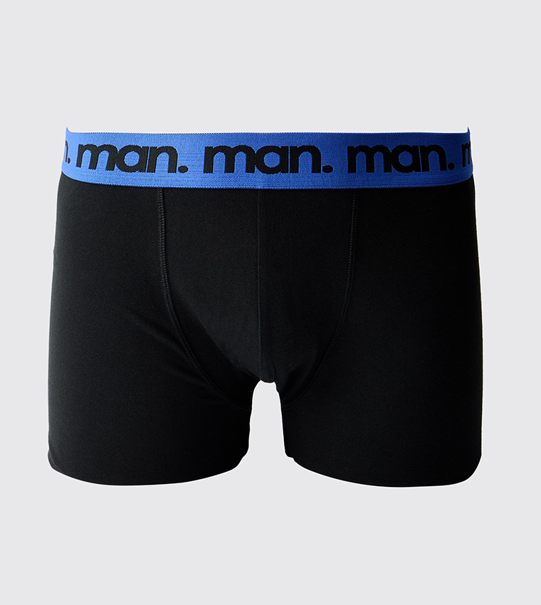 5-Pack Logo Waistband Trunks