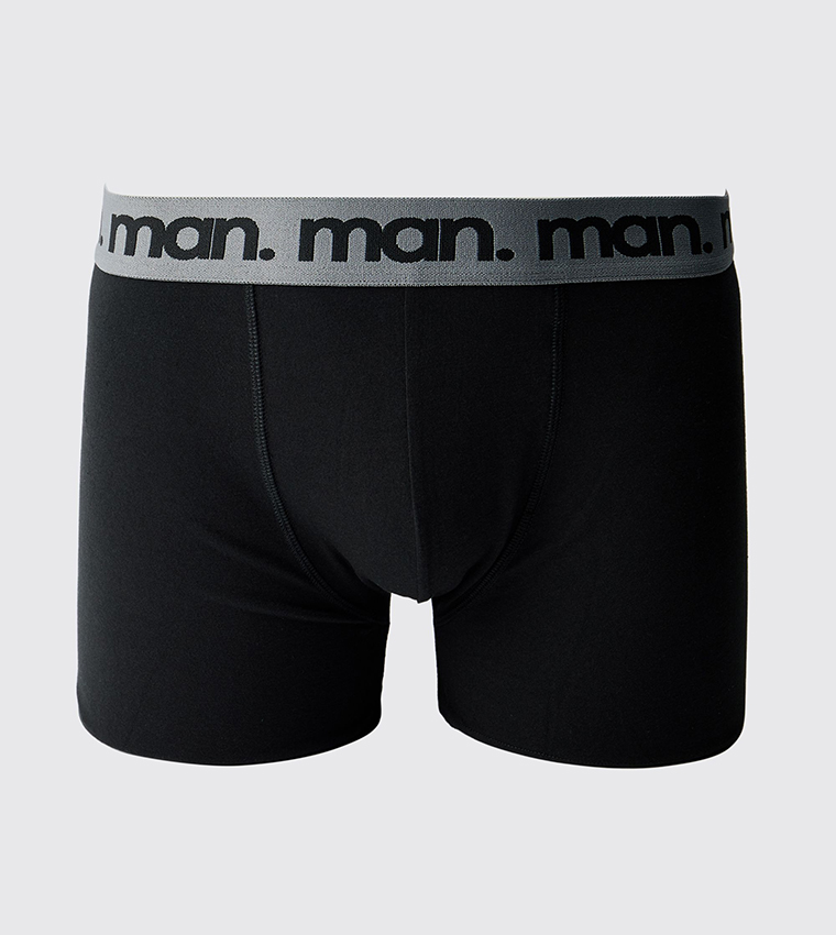 5-Pack Logo Waistband Trunks