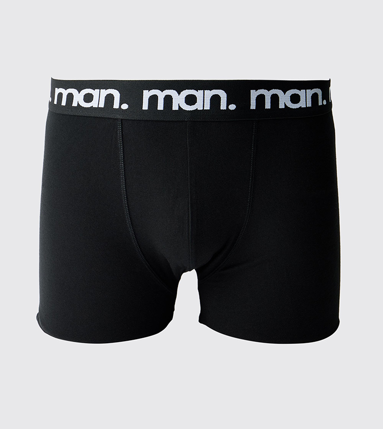 5-Pack Logo Waistband Trunks