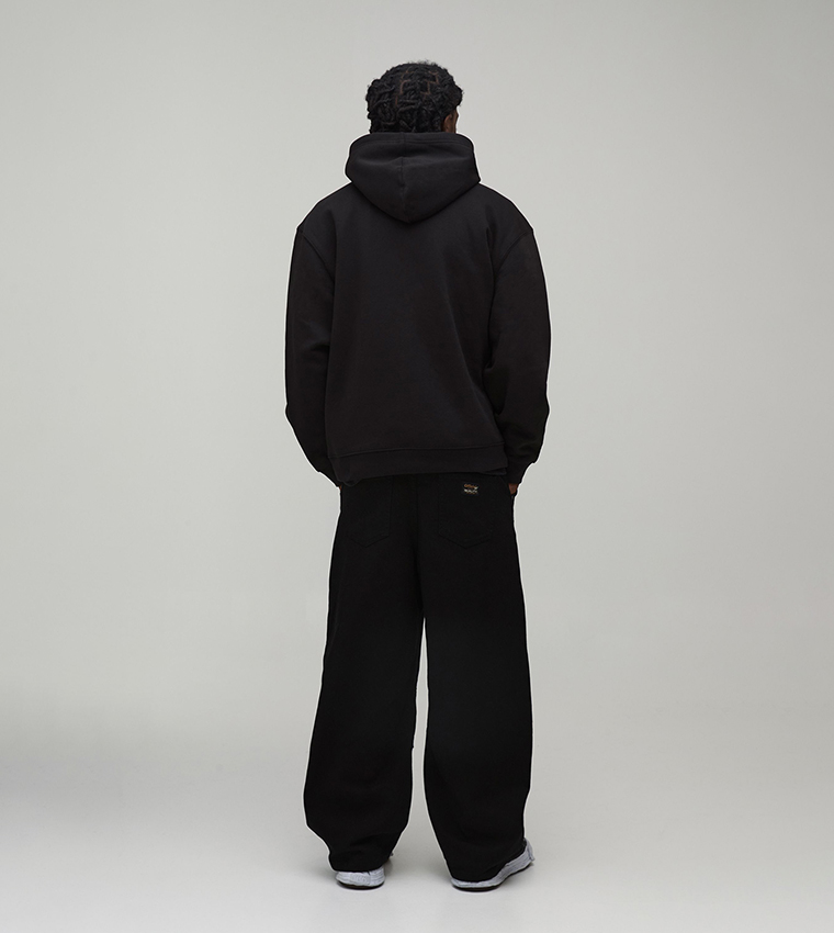 Cardi B License Print Oversized Hoodie