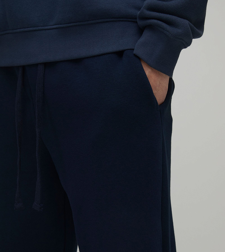 Split Hem Baggy Fit Flared Sweatpants