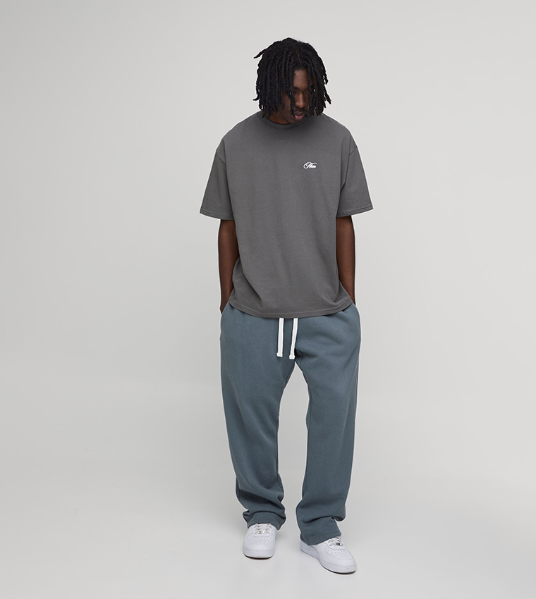 Chateau Print Oversized T-Shirt