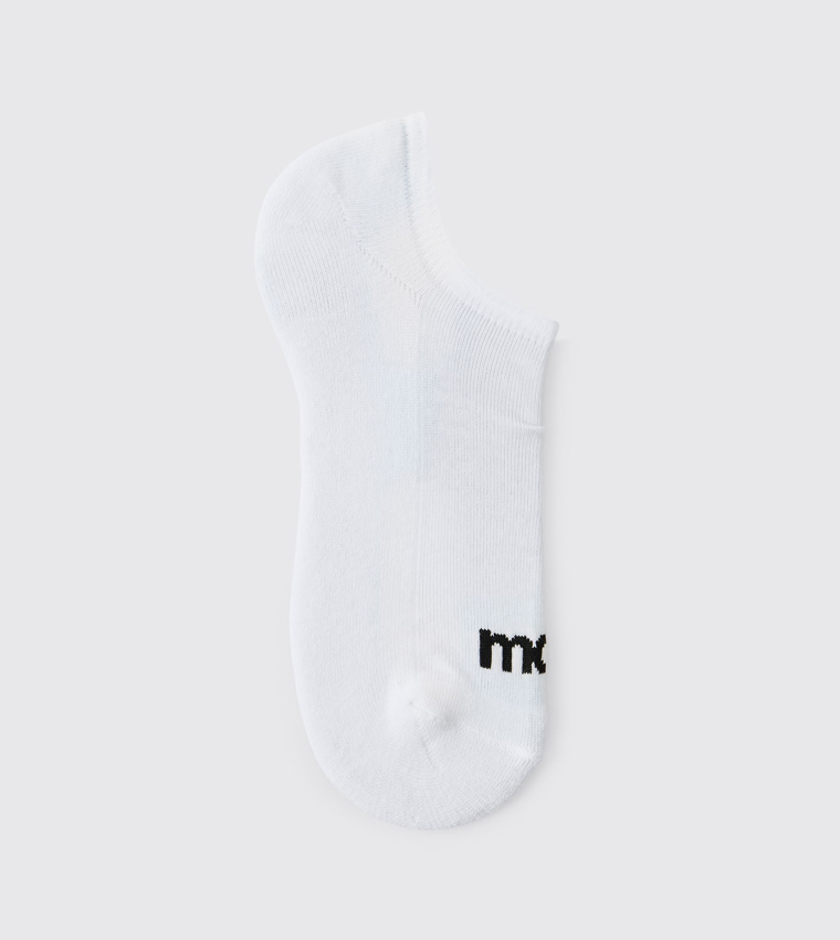 5 Pack Dot Half Terry Trainer Ankle Socks